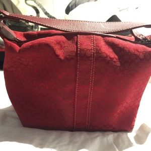 Small Red Coach Purse